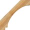 Ekena Millwork 4"W x 22"D x 22"H Imperial Rough Sawn Knee Brace, Western Red Cedar BRC04X22X22IMP00RWR - alternate 2